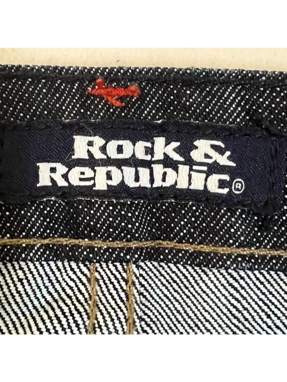 Vintage Y2K Rock & Republic Womens Micro Mini Skirt Concert Indie Sleeze Sz 29 - Picture 5 of 12
